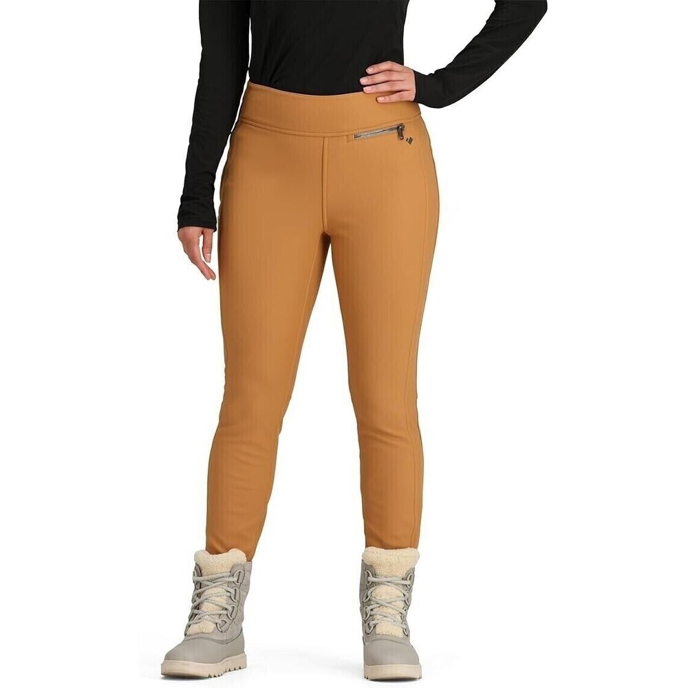 NWT Obermeyer Women’s Jinks ITB Softshell Ski Pant  Brown Sugar, Size 10